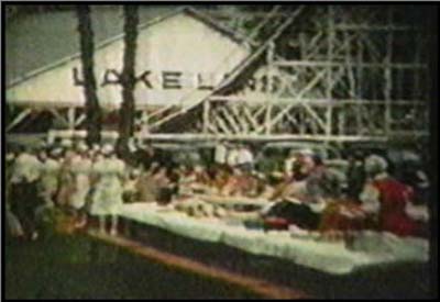 Lake Lansing Amusement Park - Picnic Tables